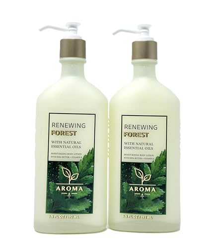 Bath and Body RENEWING FOREST Moisturizing Body lotion A blend