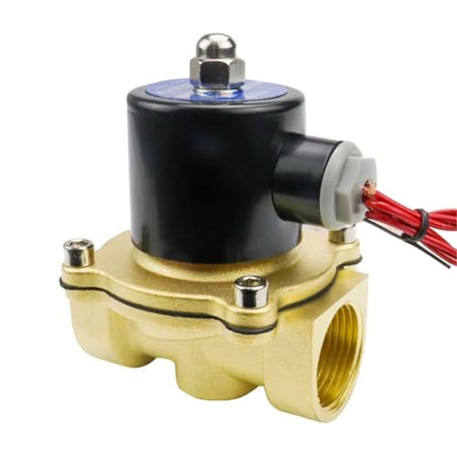 Électrovanne normalement fermée 230V AC en laiton avec joint EPDM pour eau