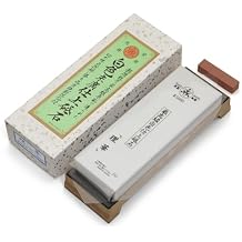 Suehiro Grit #5000 Rika 5000 Base Finishing Whetstone Pro Model with a Nagura Stone