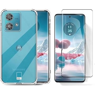Kit Capa Case Capinha e Película 3D Ceramica Para Moto Edge 40 Neo