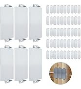 50 Pack Nail Plates for Wood Studs, Cable Protector Plate for Wood Studs, 1.5 x 3 Inch Nail Plate...