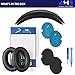 AHG Accessory House Global QC2 QC15 Ear Pads and QC2 QC15 Headband pad Cushion. Compatible with Bose QuietComfort 15 (QC15) and Bose QuietComfort 2 (QC2) Headphones. Easy DIY Fit/Extra Thick