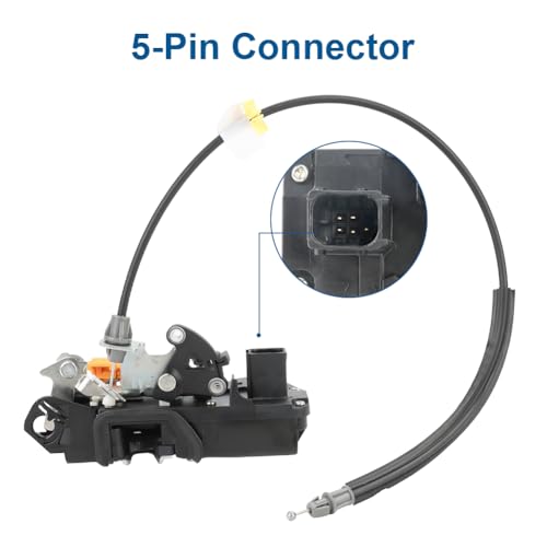 Image of WMPHE Front Right Passenger Side Power Door Lock Actuator Motor Compatible with Cadillac CTS 2009 2010 2011 2012 2013 2014 Replacement for 937-961 22862245 20786540 22791030