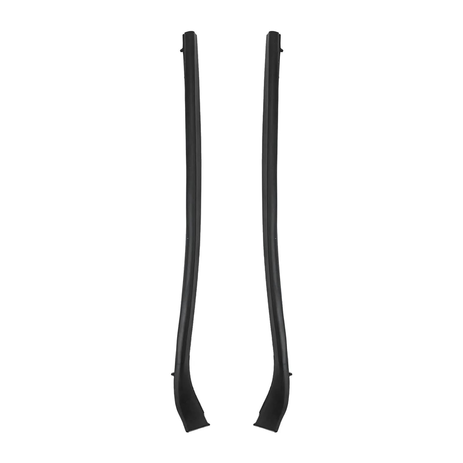 1Pair Front Rubber Weatherstrip Door Weather Seal Strip for Ford for Transit MK7 ATGCBCAUF