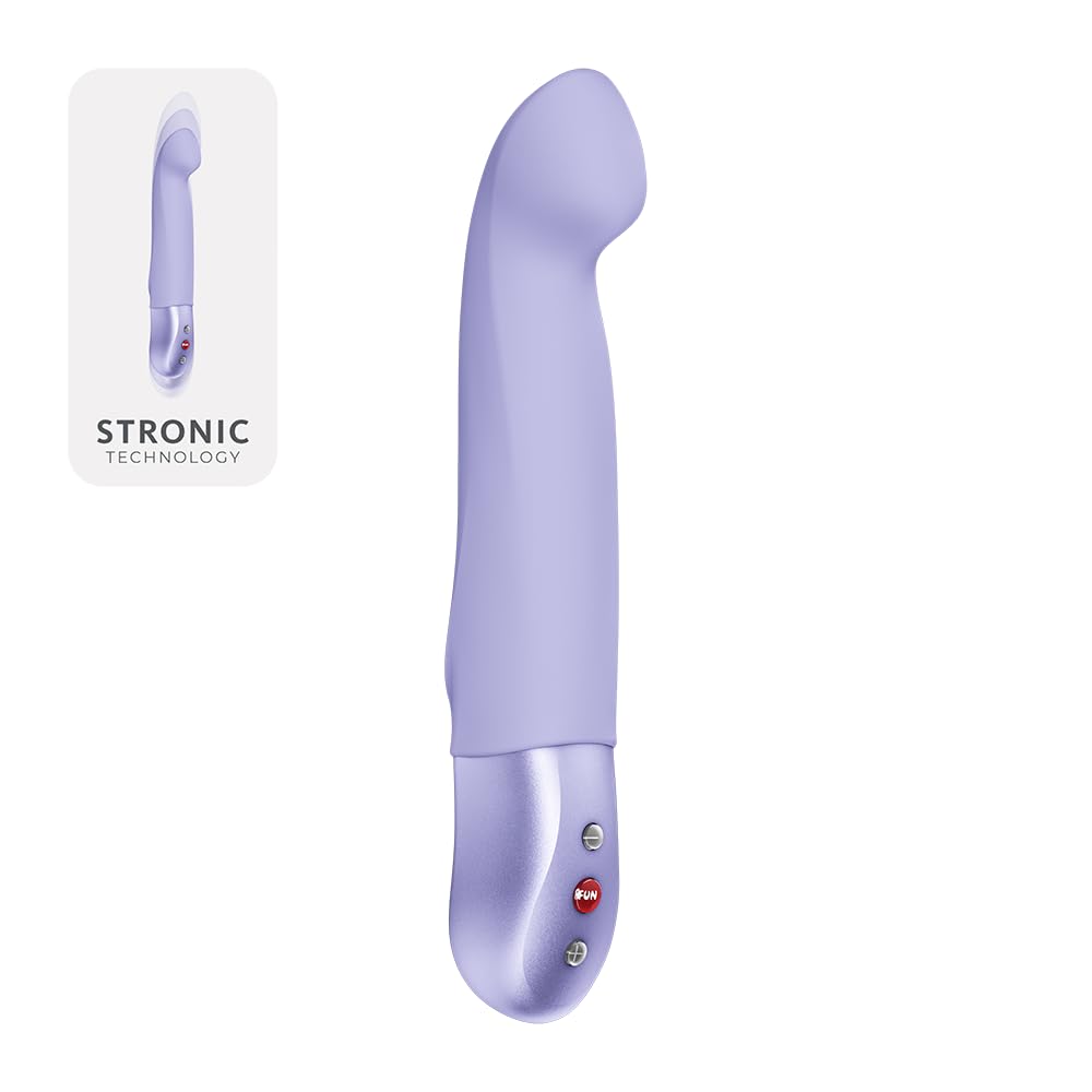 Fun Factory Stronic G | Pulsador de punto G con función de empuje | juguete sexual para mujeres | 10 programas de empuje | resistente al agua (IPX7) | Batería recargable USB | silicona