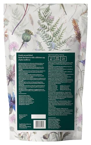 Herbata z igieł sosny Monte Nativo (300 g) - 100% czysta i naturalna herbata sosnowa bez dodatków - Igły sosny jako herbata ziołowa lub jako prezent - Aromatyczna herbata ziołowa - Herbata owocowa