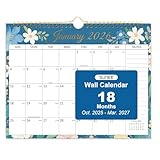 SUNEE 2026 Calendar- 18 Months Wall Calendar Oct. 2025 - Mar. 2027, 14.5