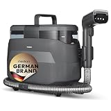 MEDION X10 UC Polsterreiniger Gerät Waschsauger (Nasssauger für Polster Teppiche Autositze, 1.650 Watt, Kaltwasser Heißwasser Dampf, Frisch und Schmutzwassertank, Fenster-Aufsatz, MD100123)