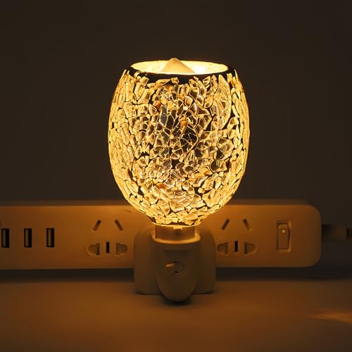 Elektrische Duftlampe Glas Stecker-elektrischer Wachswärmer, Wärme...