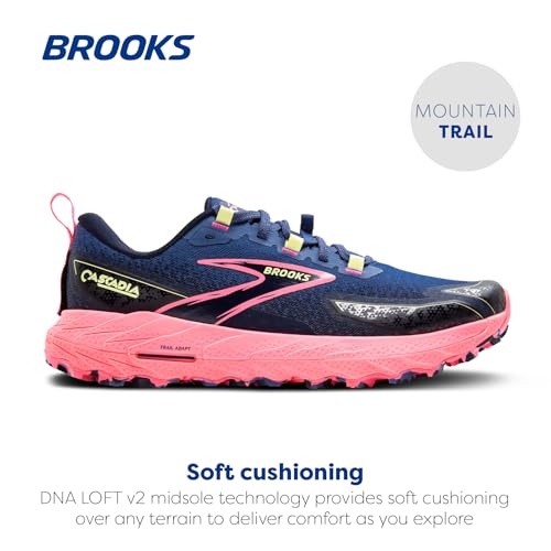 Image of Brooks Women's Cascadia 18 Mountain Trail Running Shoe