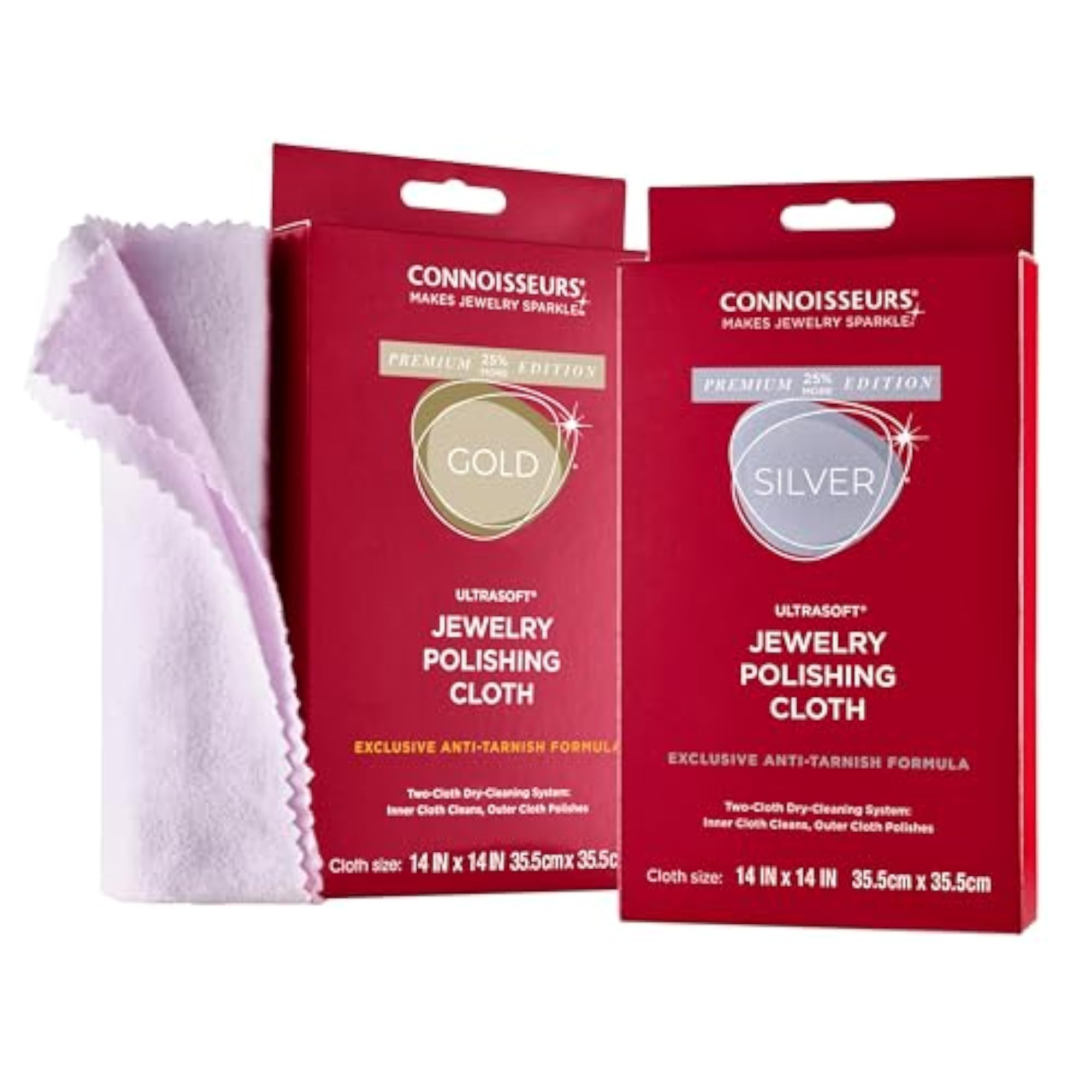 Extra Large Gold and Silver Jewellery Polishing Cloth