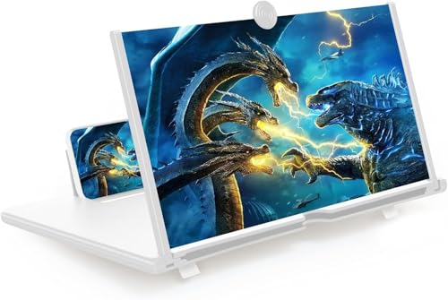 AouiSton16 pollici ingranditore schermo smartphone,lente per smartphone,compatibile con tutti gli