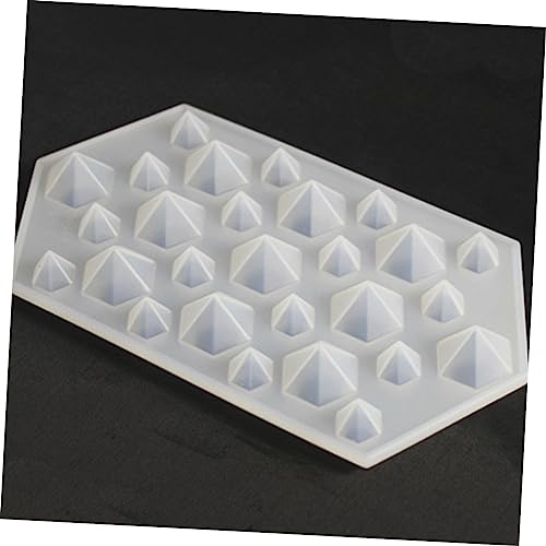 Molde de silicona para cubos de hielo en forma de diamante miniatura 6