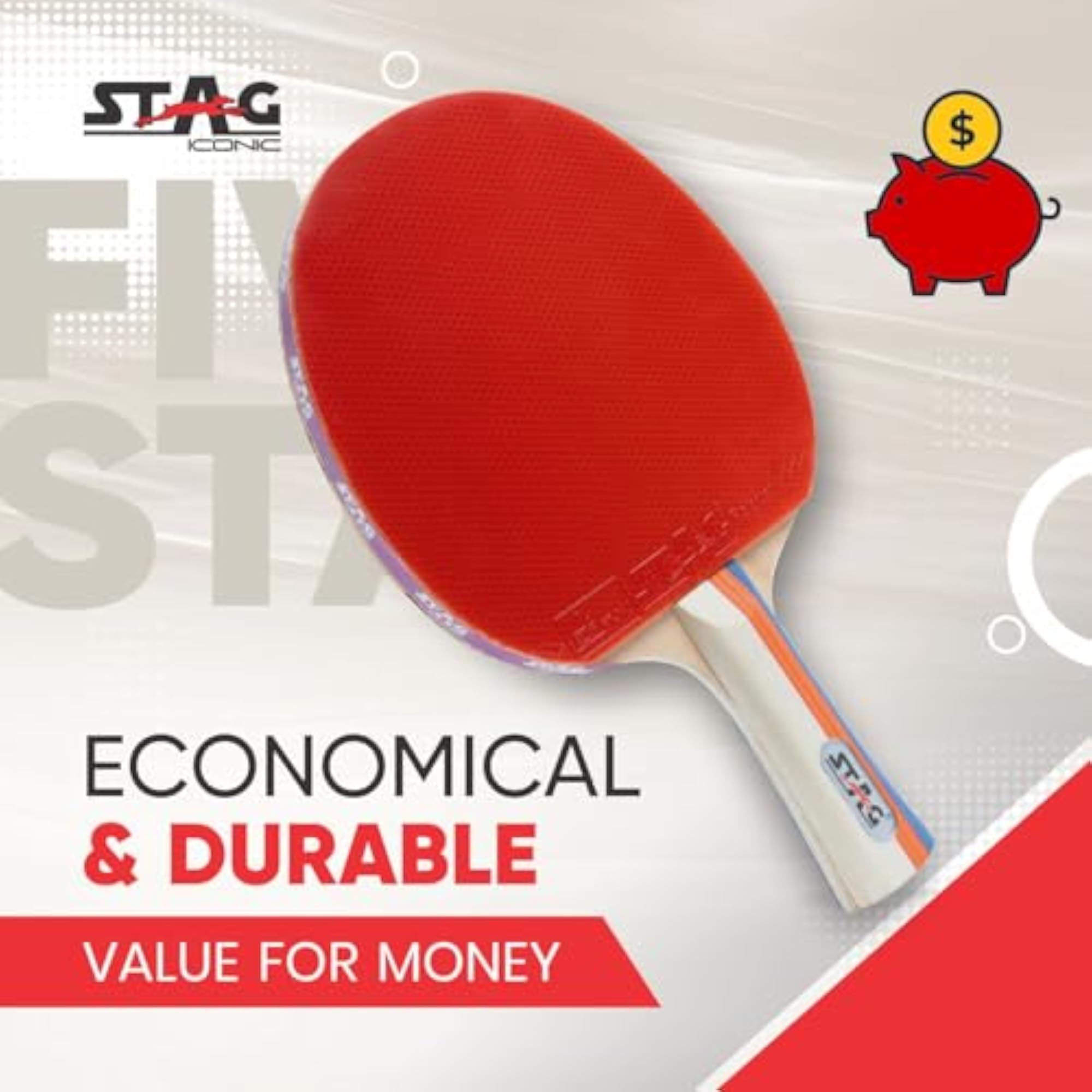 5 Star Table Tennis Racket for Beginners