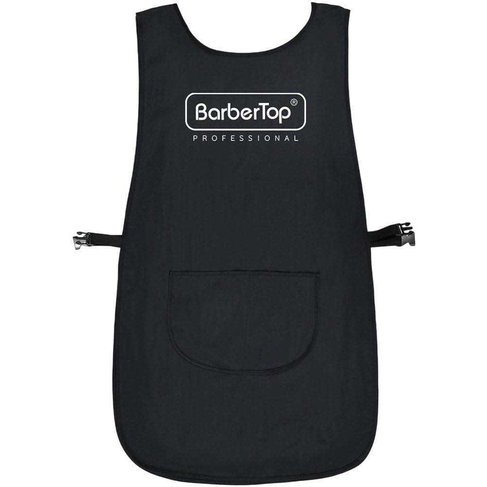 Luxylei Barber Smock Waterproof Hair Stylist Apron with Pockets Hairdresser Apron Barber Vest Barber Jackets for Women Men Cosmetology Apron