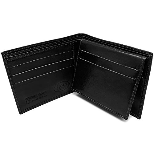 Floto Venezia Men's Wallet in Hand Stained Italian Calfskin Leather3
