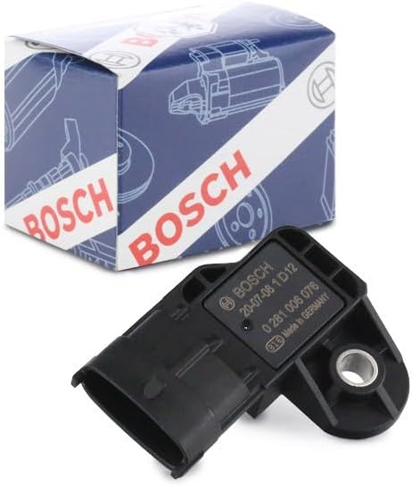 Miniatura 2 de BOSCH 0281006076 Sensor de presión absoluta (MAP) del colector de equipo original, compatible con Chevrolet Colorado, Cruze, Express 2500, Express