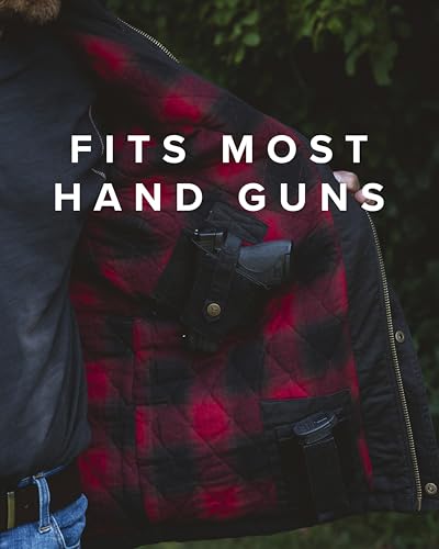 Venado Work Horse Men's Concealed Carry Jacket - Heavy Duty - Conceal Carry Pockets4