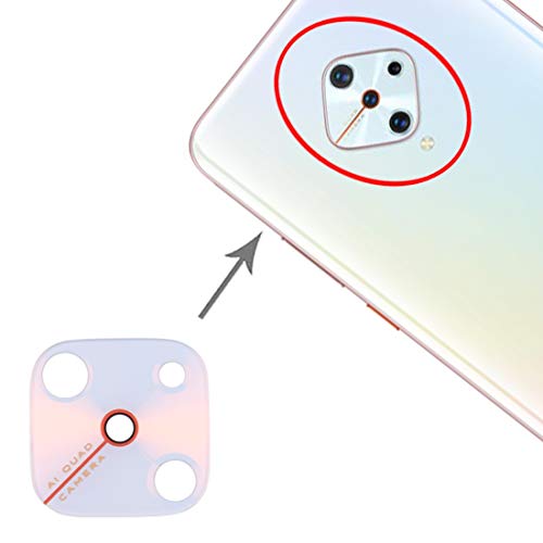 Image of Original Back Camera Lens Glass Replacement for vivo S1 Pro 1920, PD1945F EX, 1920 20 (White)
