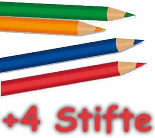 Produktbild von Polizei Mitgebselset Rätselheft + Sticker + Buntstifte – Der Partyshop