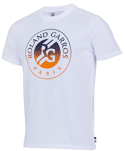 Roland Garros – Camiseta oficial – Tenis, blanco, XL