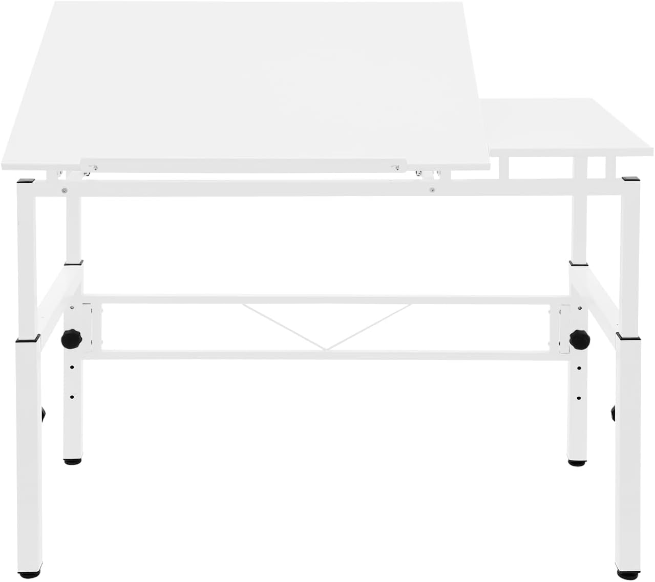 Adjustable Drafting Table - Tiltable Drawing Desk with Large Desktop for Home, Artist Studio, and Office Use