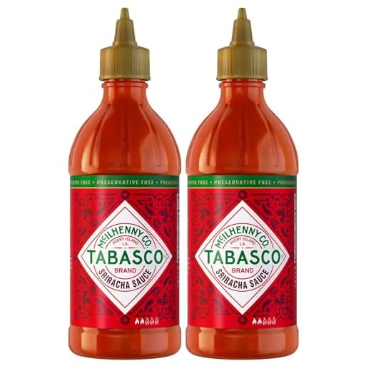 TABASCO SRIRACHA 256 (Lot de 2)