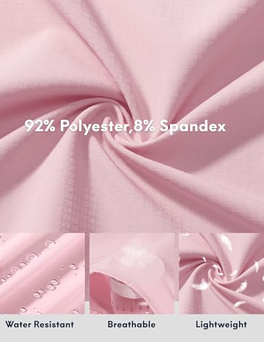 Haimont Women's Sun Protection Fishing Hiking Shirts Button Down Short Sleeve Water Resistant Quick Dry Outdoor4