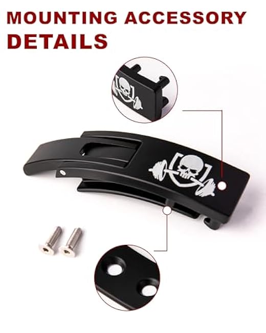 MANUEKLEAR Lever Belt Replacement, Professional Replacement Lever Belt Buckle Attachment for Man and Women