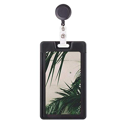 Étui pour carte et porte-badge plante rétractable contre la perte de badge