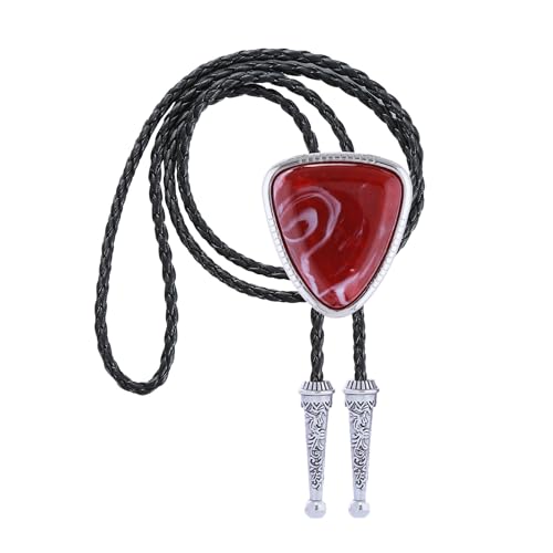 Image of Btilasif Bolo Tie for Women, Scorpion Bolo Tie Vintage Western Cowboy Stone Leather Neckties, Cowboy Gifts for Men