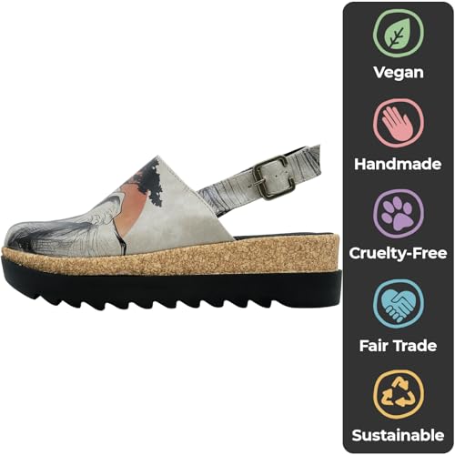 Image of DOGO Platform Sandals Women - Vegan and Handmade Wedge Sandals for Women