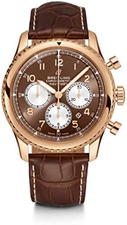 Breitling Navitimer 8 Chronograph Automatic Chronometer 18kt Rose Gold Men&#39;s Watch RB0117131Q1P1
