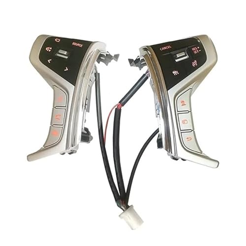 Bouton commande volant commande audio pour commande de vitesse Mitsubishi Pajero Sport - 5