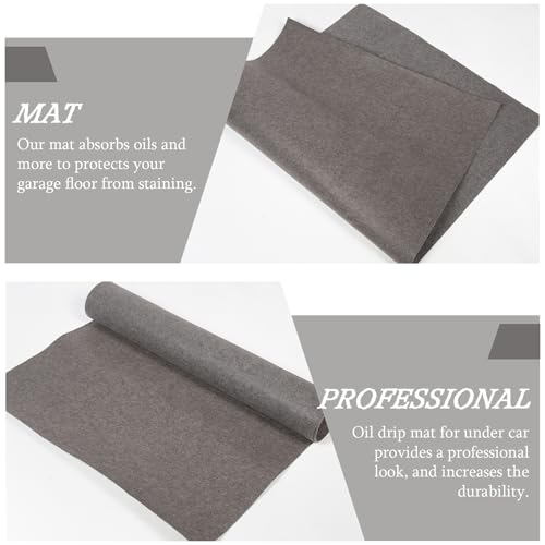 Tapis de garage absorbant en feutre compact et antidérapant haute performance - 3