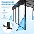 Shaical 13x20 FT Metal Carport with Reinforced Support Legs Base, All Weather Heavy Duty Garage with Galvanized Steel Roof, Outdoor Car Canopy Shelter for Truck, Boat, Pickup, Tractor, Parties, Black