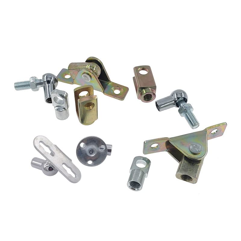 Gasfeder 120 Mm Hub 320 Mm Mitte, 18x8 Mm, 50N–500N – Kraftliftstütze Für Klappen, Fenster & Deckel (320-120-50N)