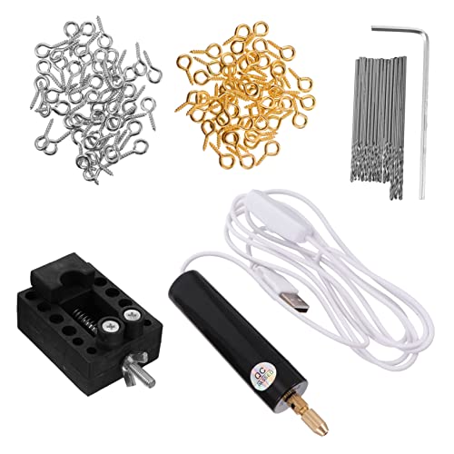 HOLIDYOYO Diy Electric Drill Set Mini Hand Drill for Jewelry Making Rotary Tools