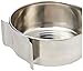 Nobby Edelstahlnapf Befestigung Platte, 15,0 cm, 1,00 ltr.
