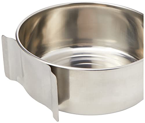 Nobby Edelstahlnapf Befestigung Platte, 15,0 cm, 1,00 ltr.