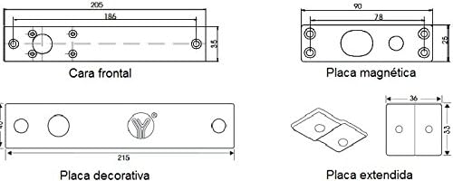 YB300 Various Component Dimensions