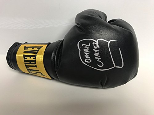 Omar Chavez Signed Autograph Everlast Boxing Glove