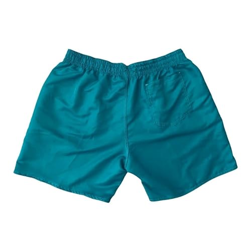Bermuda Short Moda Praia Plus Size Masculino Tactel G1 G2 G3 Hyve (G1, Azul Piscina-Preto)