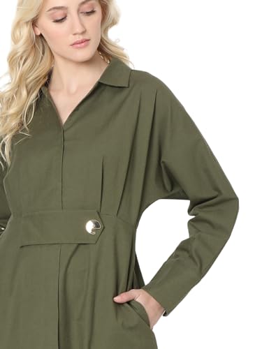 Image of VERO Moda Midi Fit and Flare Dress for Women