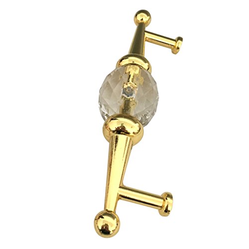 Preisvergleich Produktbild Moderne Möbelknopf Möbelknöpfe Möbelgriffe Möbelknauf Griff, Größe 38x180x50mm - Gold