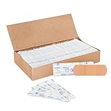 American White Cross Plastic Adhesive Strips, Sterile, 1