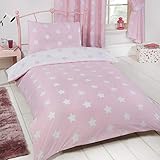 Juego de cama precioso con diseño de estrellas.
