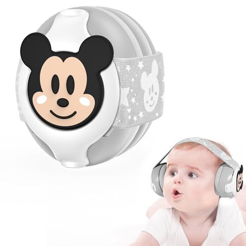 Image of Hineriaeo Baby Ear Protection,Infant Earmuffs Noise Cancelling Headphones for Babies 0-36 Months with Adjustable Headband,25dB Baby Sound Proof Headphones,Ideal Baby Travel Essentials for Plane/Sleep