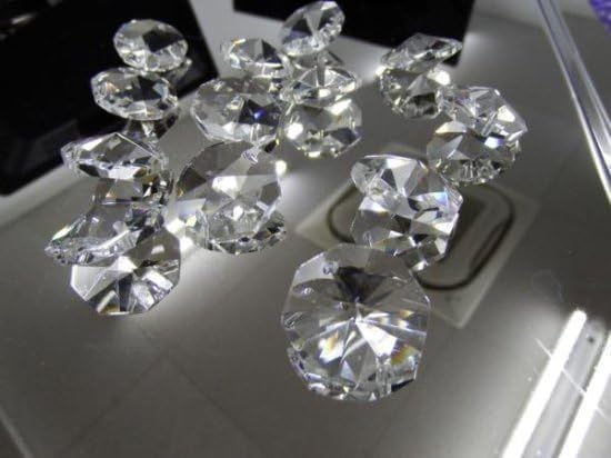 【Royal Queen 】シャンデリア補修 カスタムパーツ ガラスビーズ24mm 20個 サンキャッチャー ビーズカーテン シャン