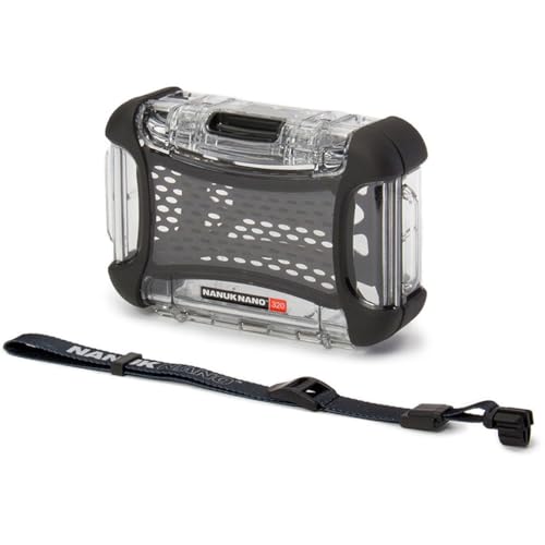 Nanuk 320-0011 Nano Series Waterproof Medium Hard Case for Phones, Cameras and Electronics (Clear)
